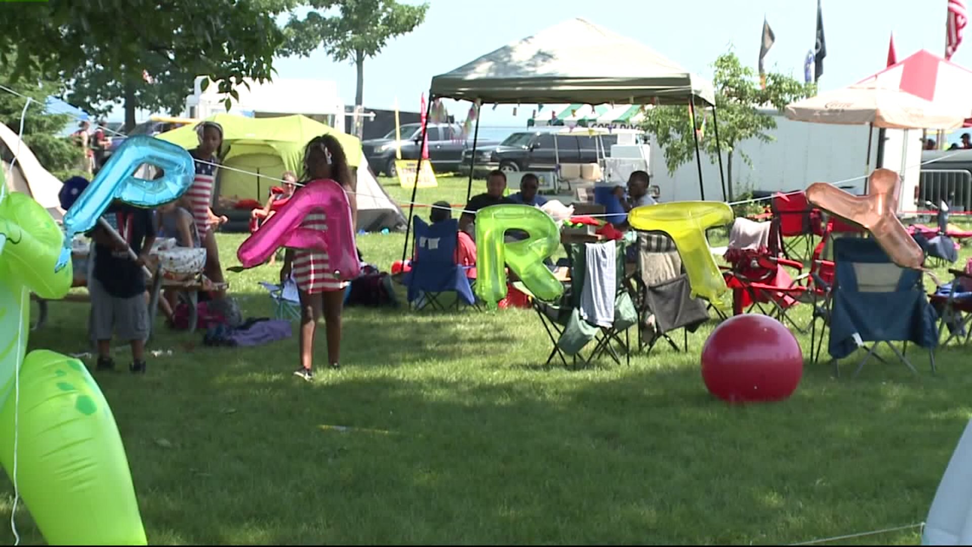 Award for Best Family at Veterans Park