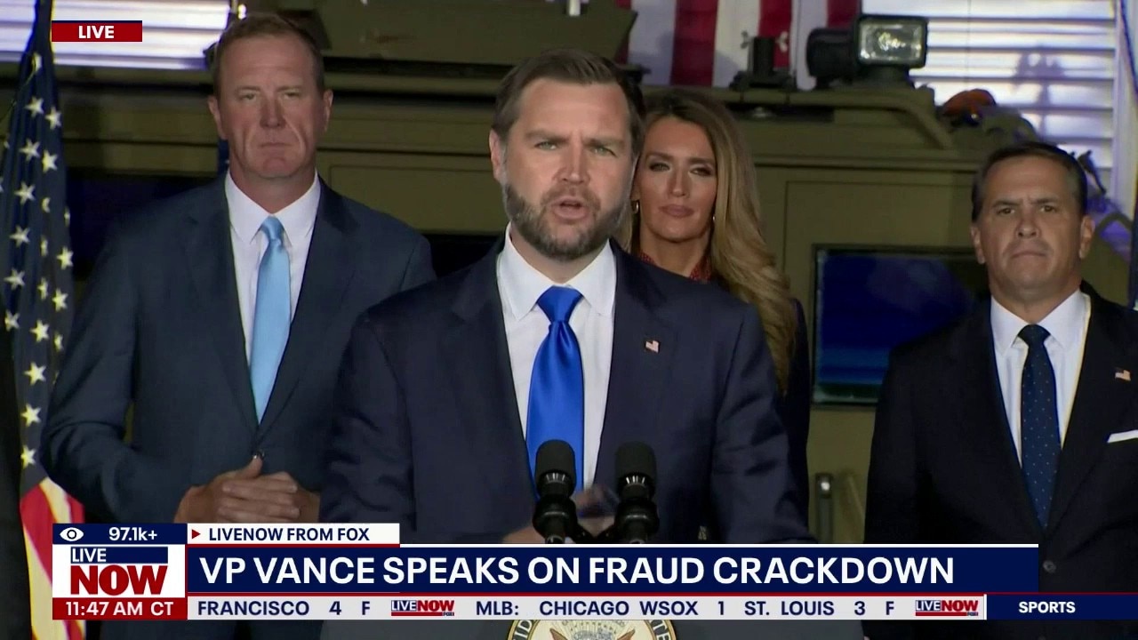 VP Vance speaks on fraud crackdown in Missouri