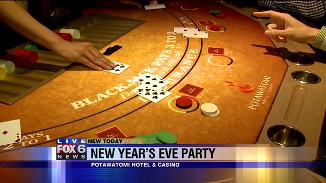 Get some gambling in at this New Year`s Eve party