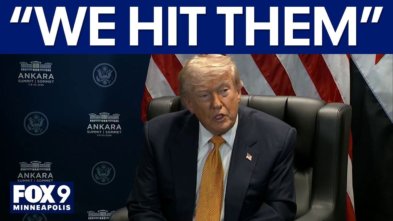 Trump talks new strikes in Iran at NATO summit