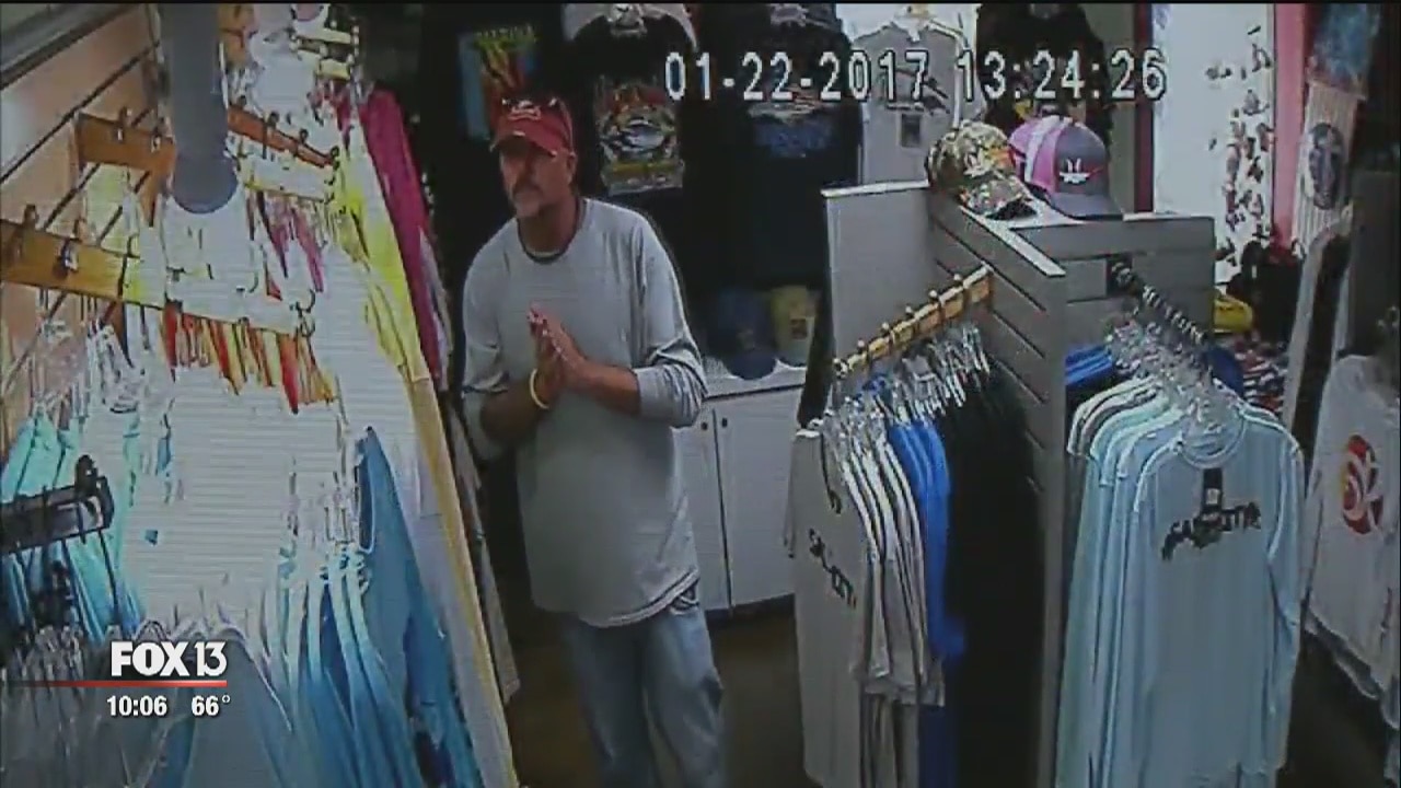 Man steals fishing gear from teens