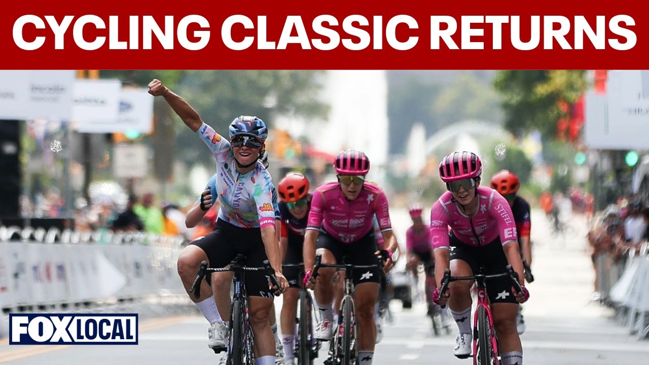 Thousands gather for return of Philadelphia Cycling Classic after 10 years