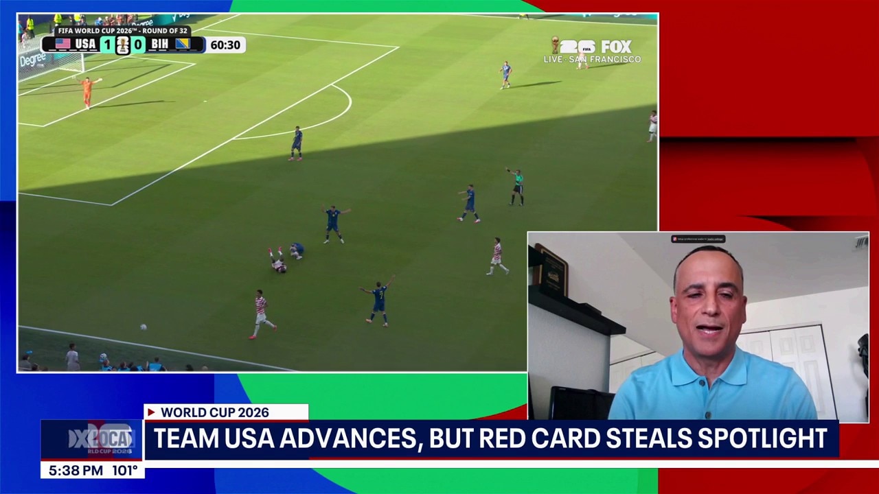 Team USA Advances, But Red Card Steals Spotlight