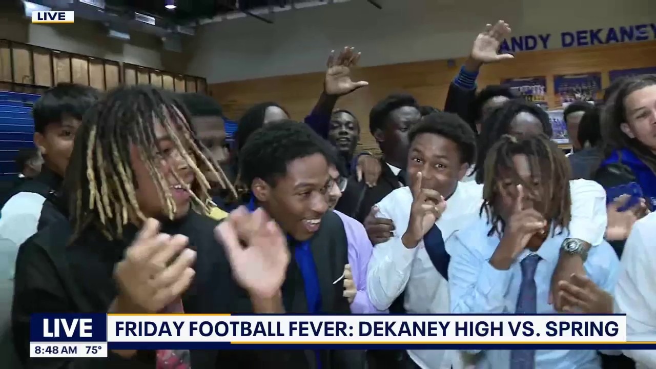 Friday Football Fever at Dekaney High School