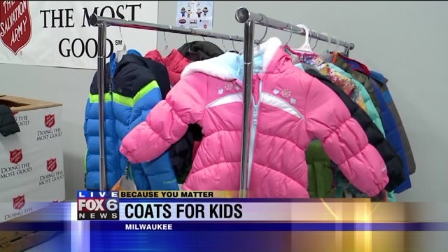 Help keep kids warm this winter! Donate now to FOX6 Coats for Kids