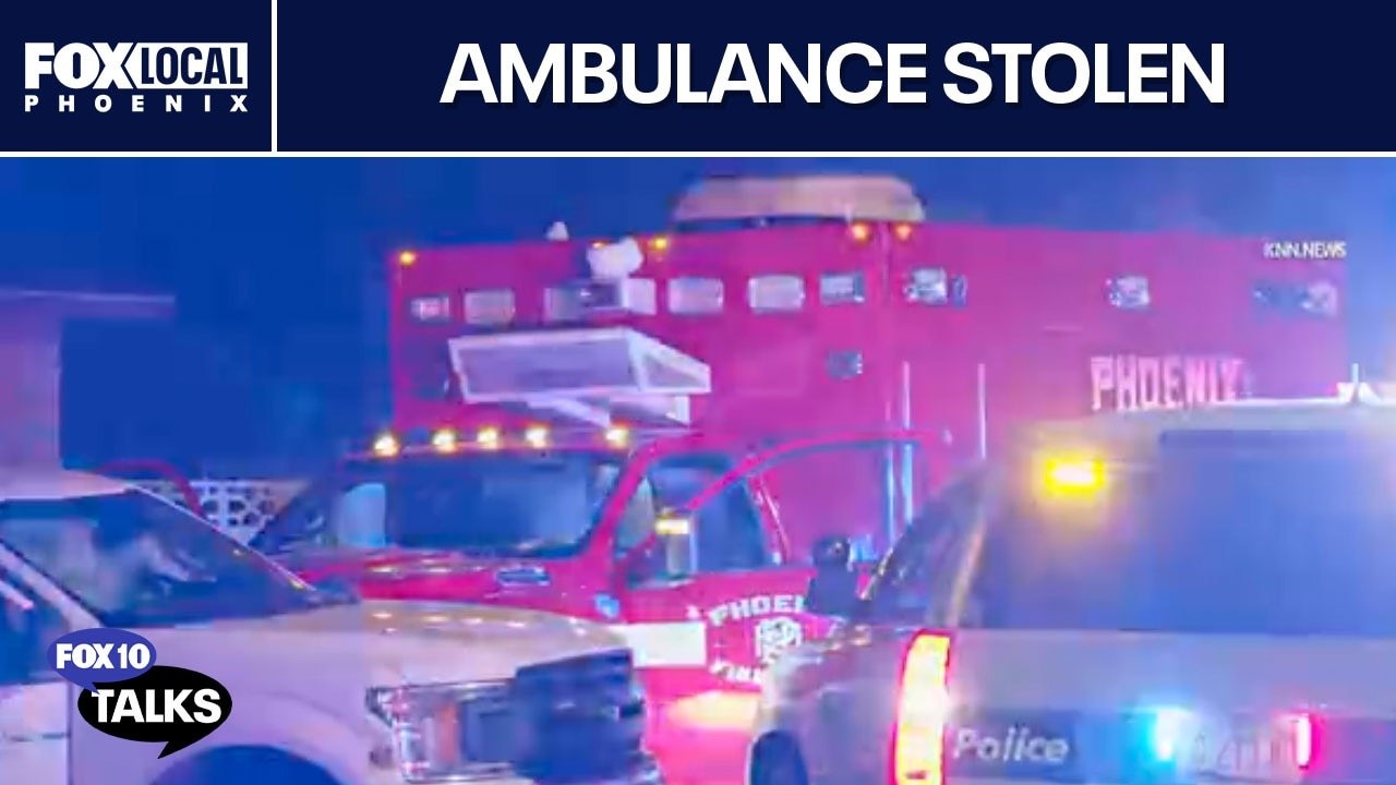 Woman steals ambulance in Arizona | FOX 10 Talks