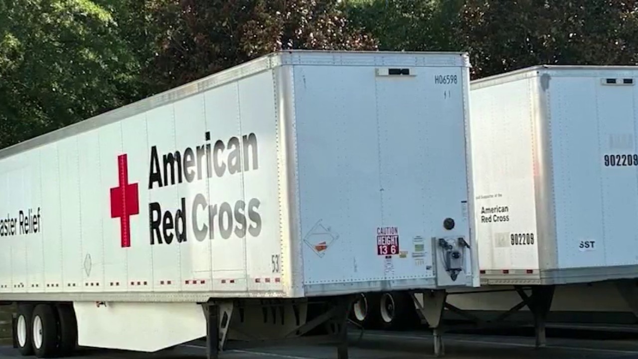Relief supplies on the way to hurricane victims
