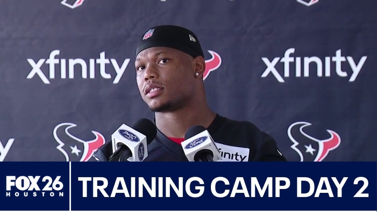 New Texans running back appears at training camp