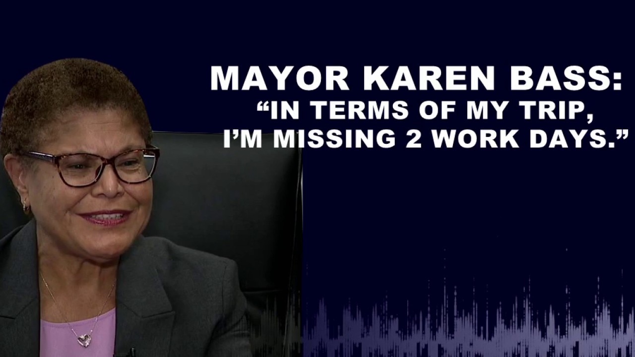 Recorded call with Karen Bass resurfaces