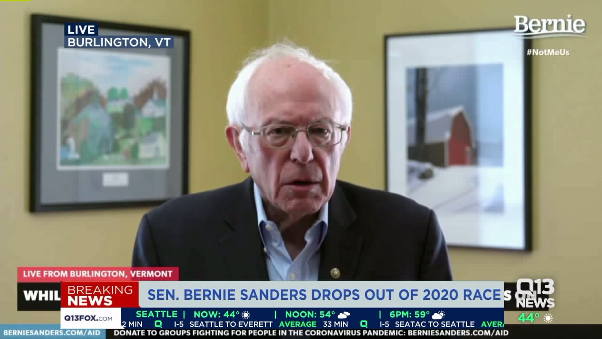 Bernie Sanders drops out of 2020 presidential race