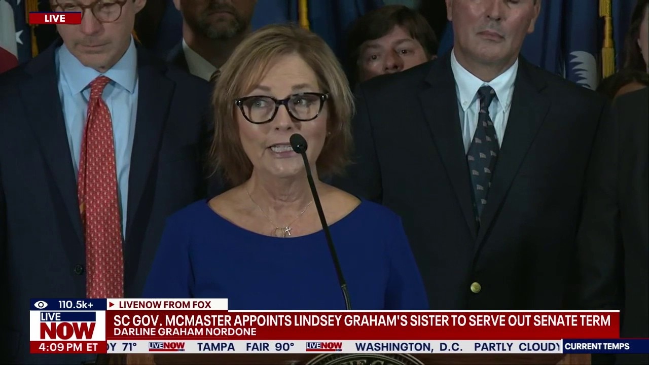 Lindsey Graham’s sister appointed to Senate seat 