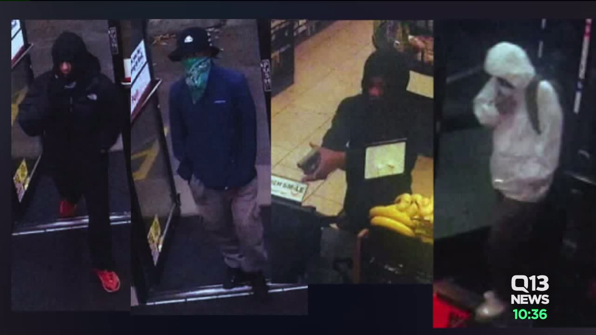 Wanted in Seattle: Serial robbery suspects