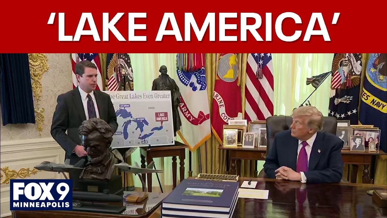 President Trump renaming Lake Ontario to 'Lake America'