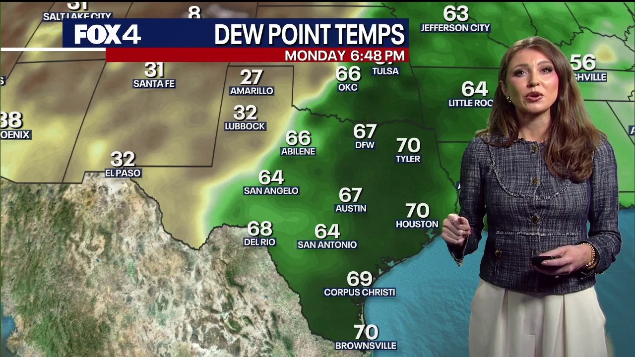 Dallas weather: Apr. 13 evening forecast