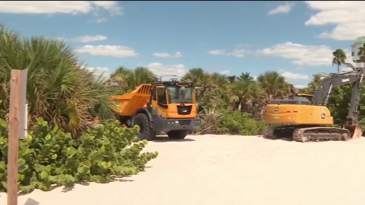 Bringing sand back to Sarasota