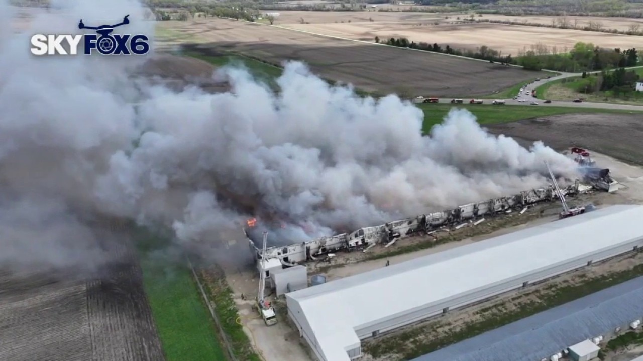 Fire at Palmyra chicken farm
