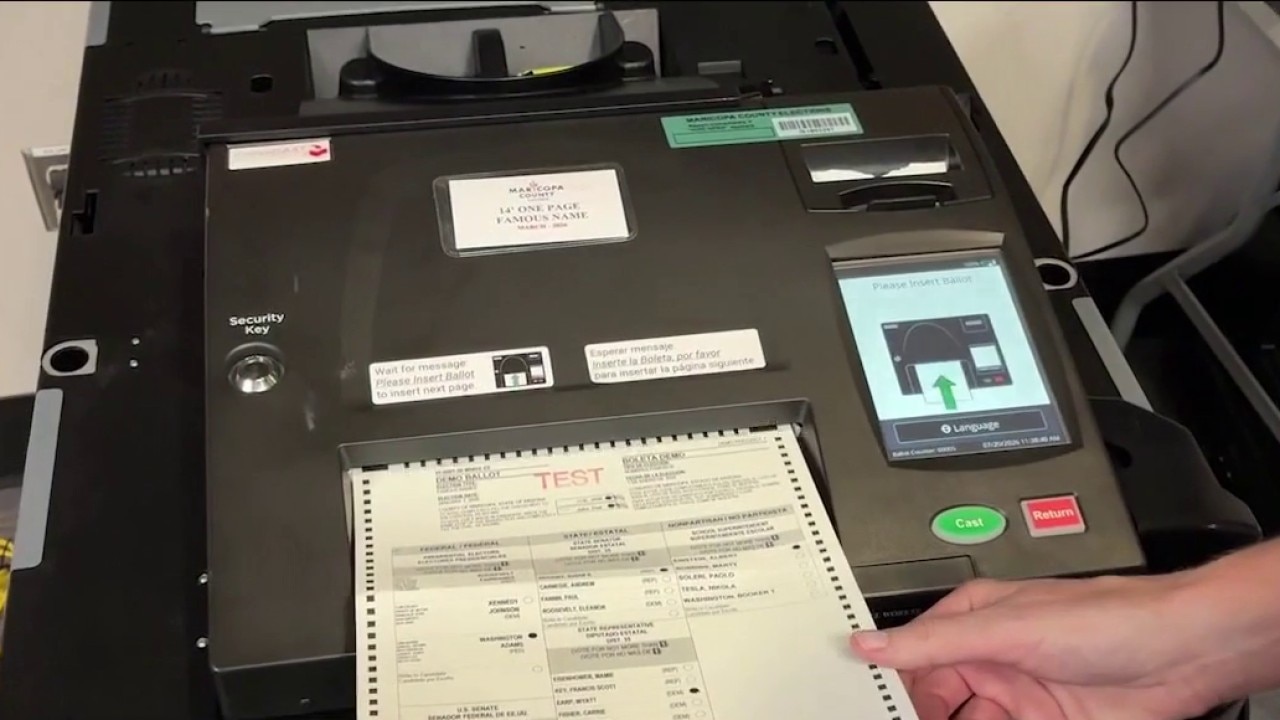 Maricopa County primary runs smoothly with new ballot procedures