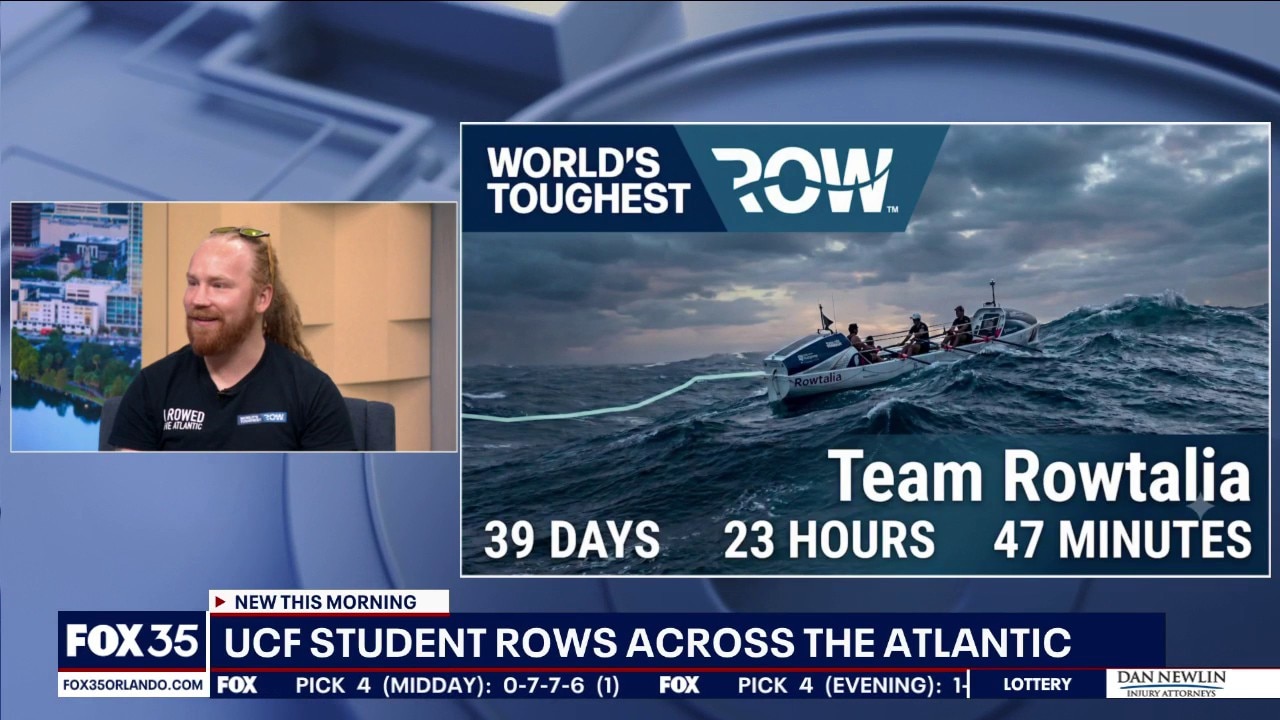 3,000 Miles, 40 Days, One Mission: UCF Student Rows the Atlantic for NASA