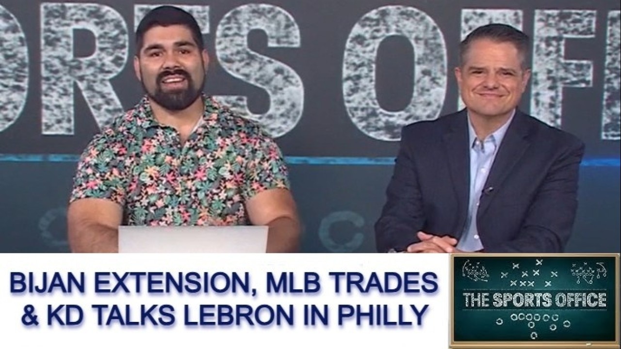 Sports Office 8-4-2026: Bijan Paid, MLB Trade Deadline, KD's LeBron Take