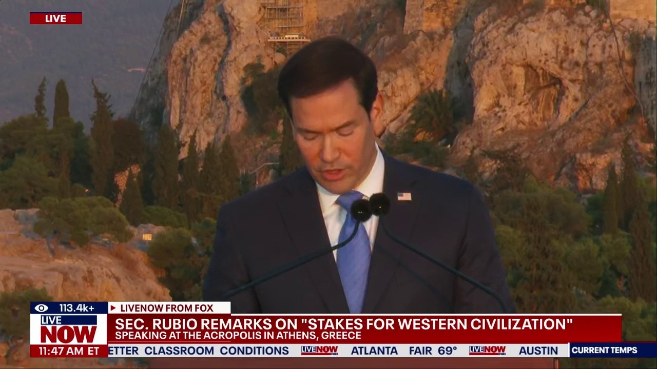 Rubio delivers plea to save Western Civilization