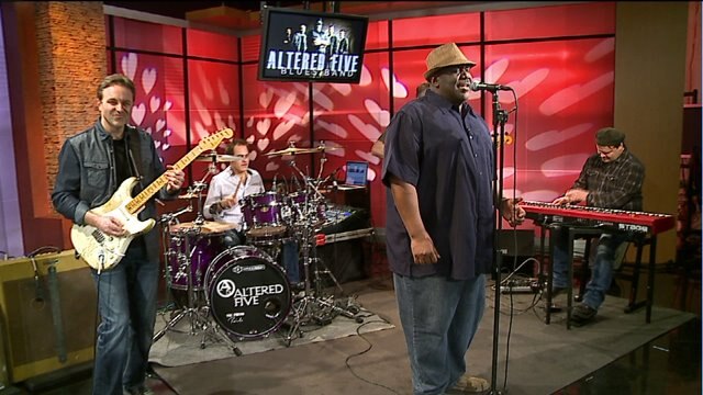 Altered Five Blues Band performs for Studio A