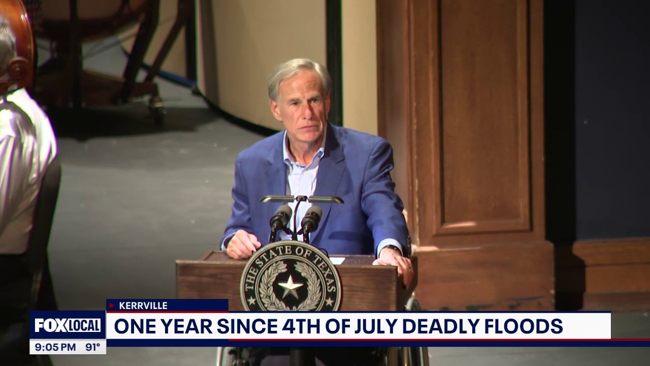 Gov. Abbott speaks at Kerrville day of remembrance 