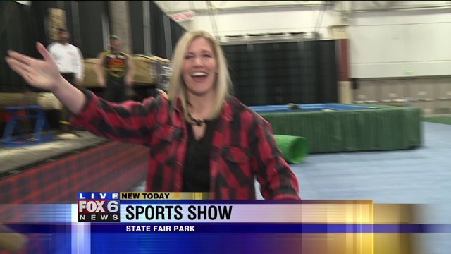 Laura learns about the Lumberjack Sports International Group