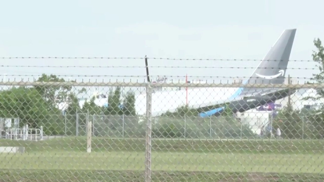 Amazon plane crashes near Miami airport