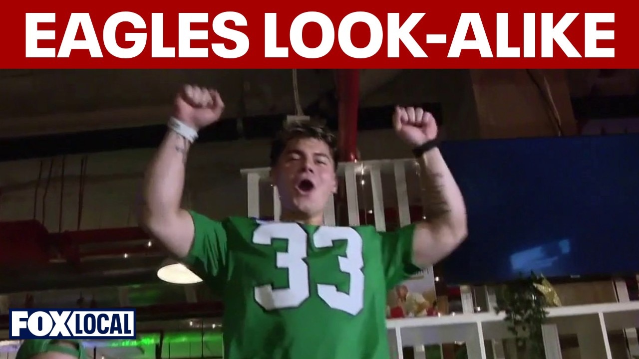 Eagles fans compete in Cooper DeJean lookalike contest