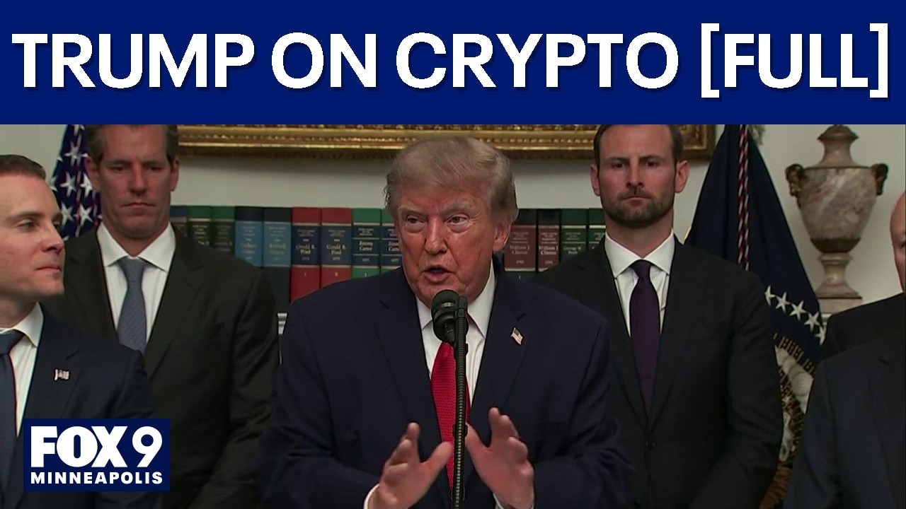 Trump, crypto leaders promote widening tech uses