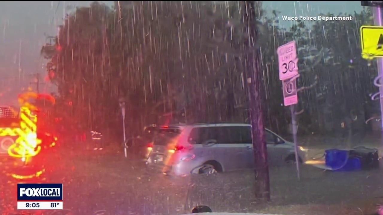 Intense flash flooding hits Houston area