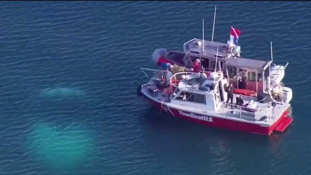 Crews investigate sunken boat spotted in Lake Michigan