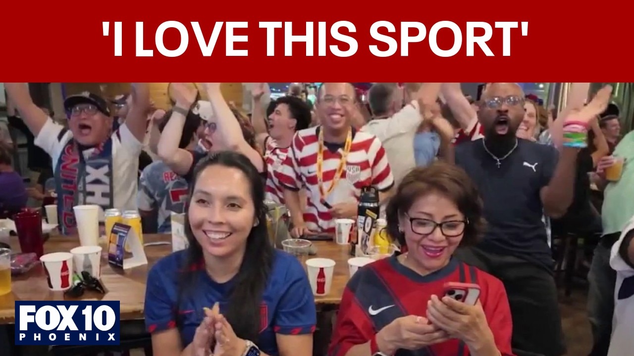 Phoenix fans react to U.S. World Cup win