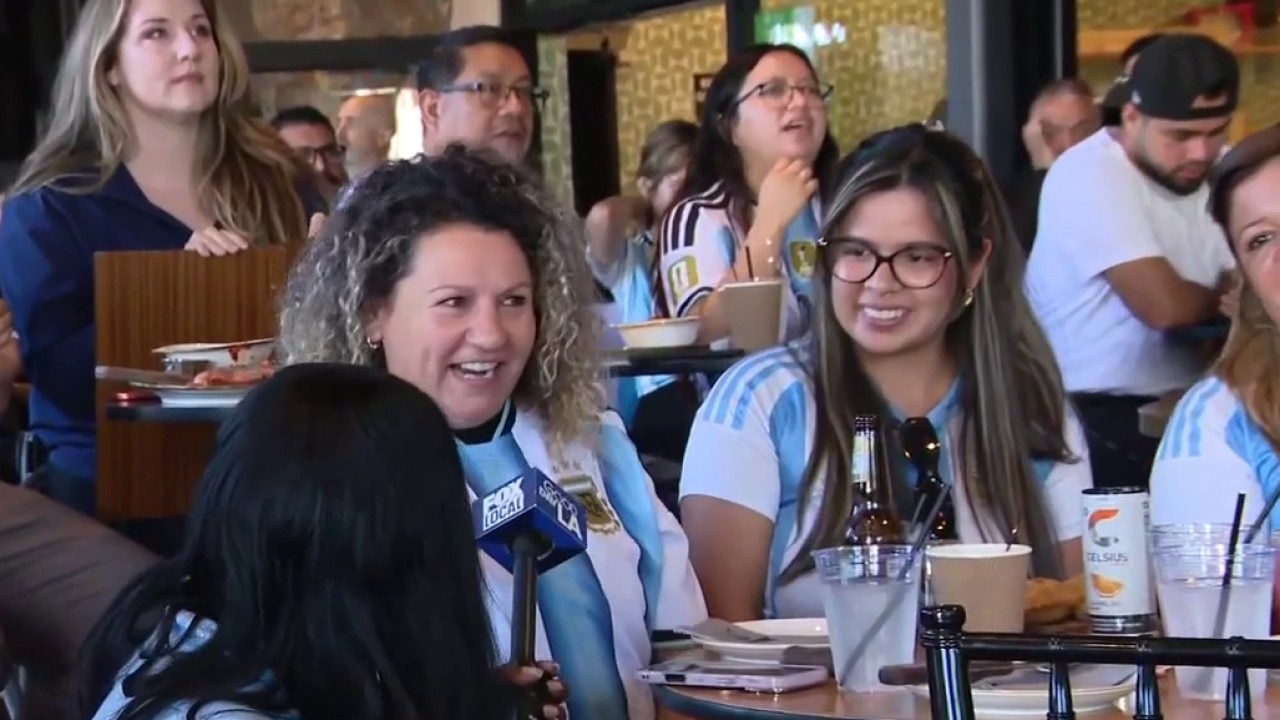 Big fans' watch party for Argentina vs Egypt in Downey