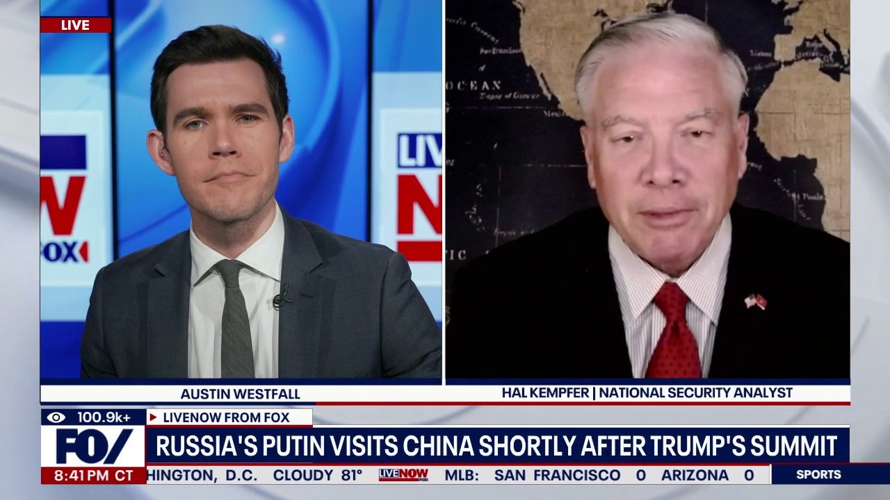 Putin visits China's Xi days after Trump’s trip 