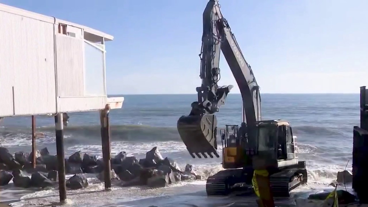 Repairs, rebuild underway in Dana Point