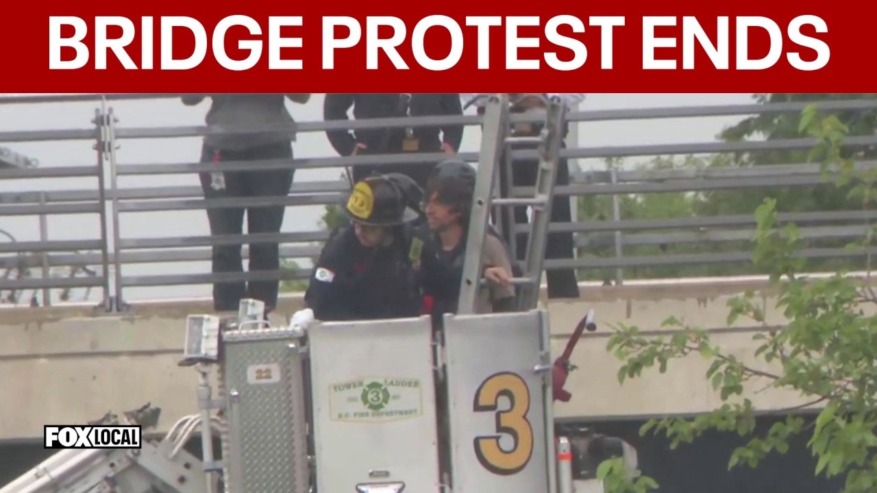 DC bridge protests ends after nearly a week