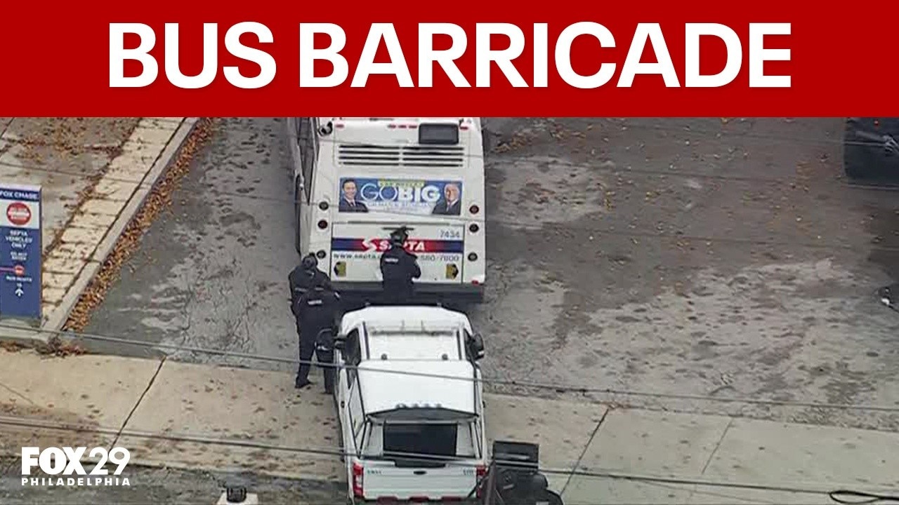 Suspect barricaded on SEPTA bus after 2 women found shot in East Mount Airy house fire