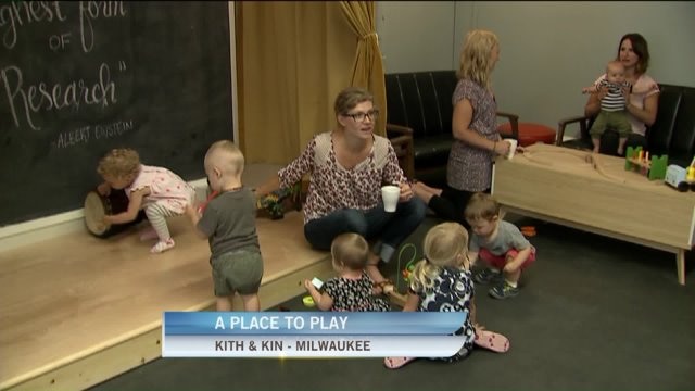 Kith & Kin is a family-focused play space in the heart of Milwaukee`s east side