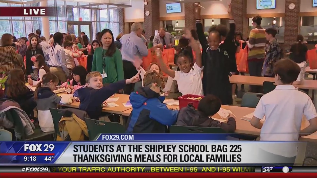 Bryn Mawr students prepare Thanksgiving meals for hundreds of local families