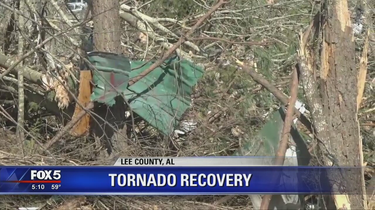 Lee County tornado recovery update