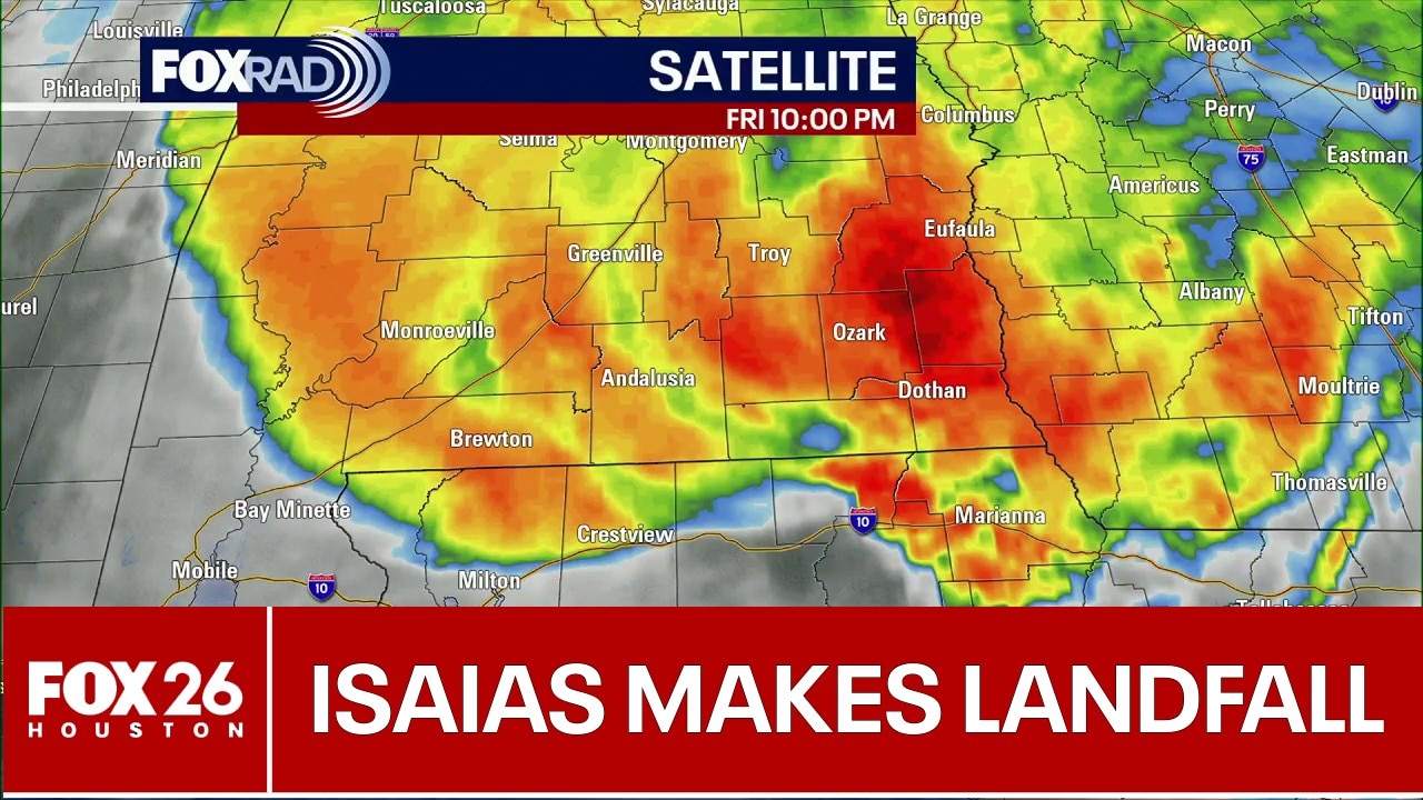 Hurricane Isaias makes landfall on Florida Panhandle