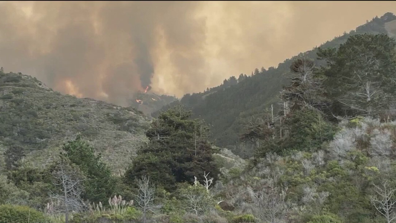 40 miles of Highway 1 closed as Timber, Plaskett wildfires grow in Monterey County