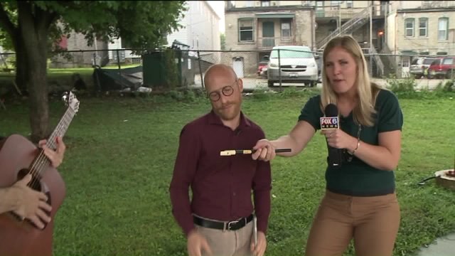 Laura gets musical as she previews the International Food and Art Walk