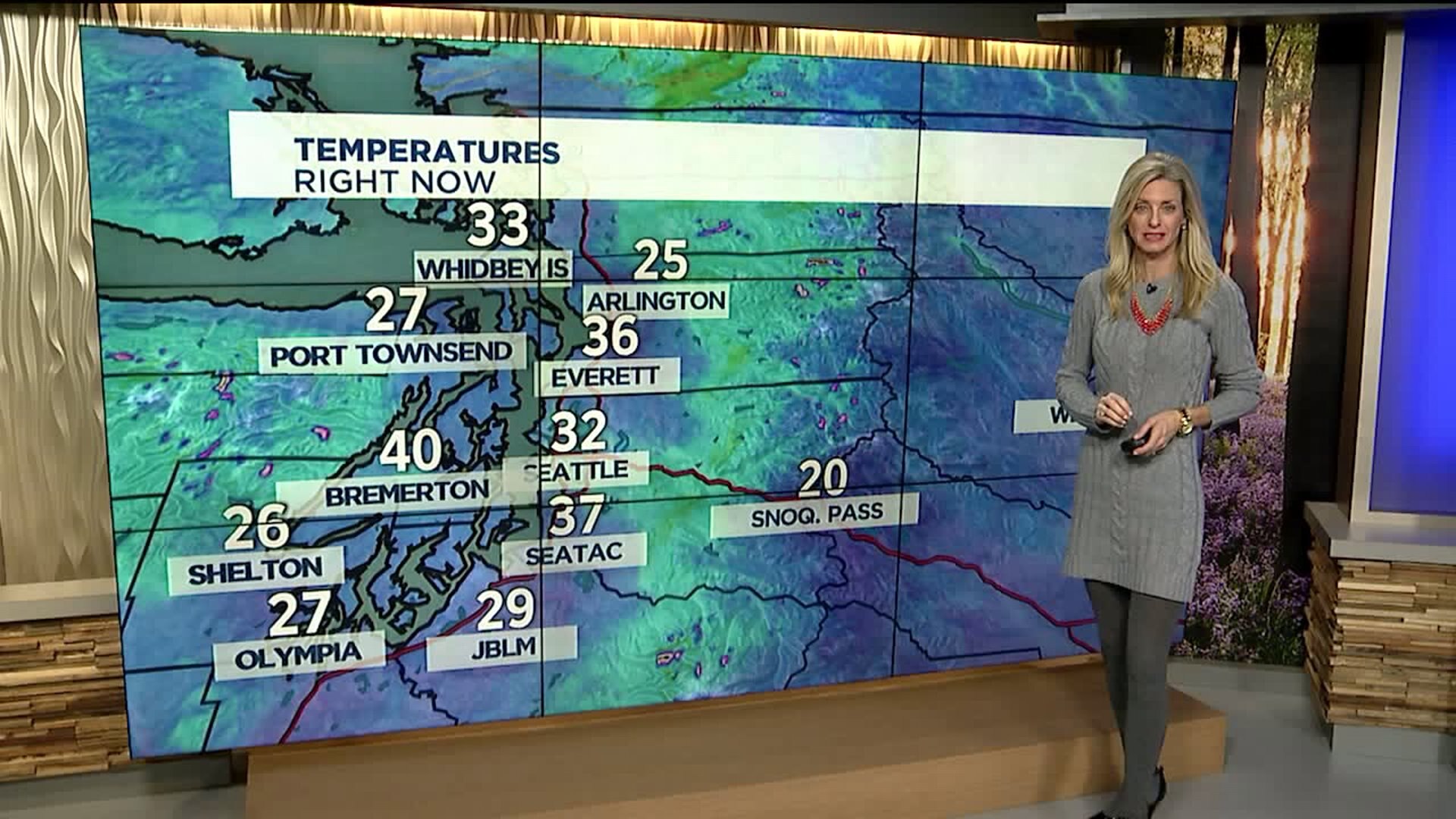 Monday morning forecast