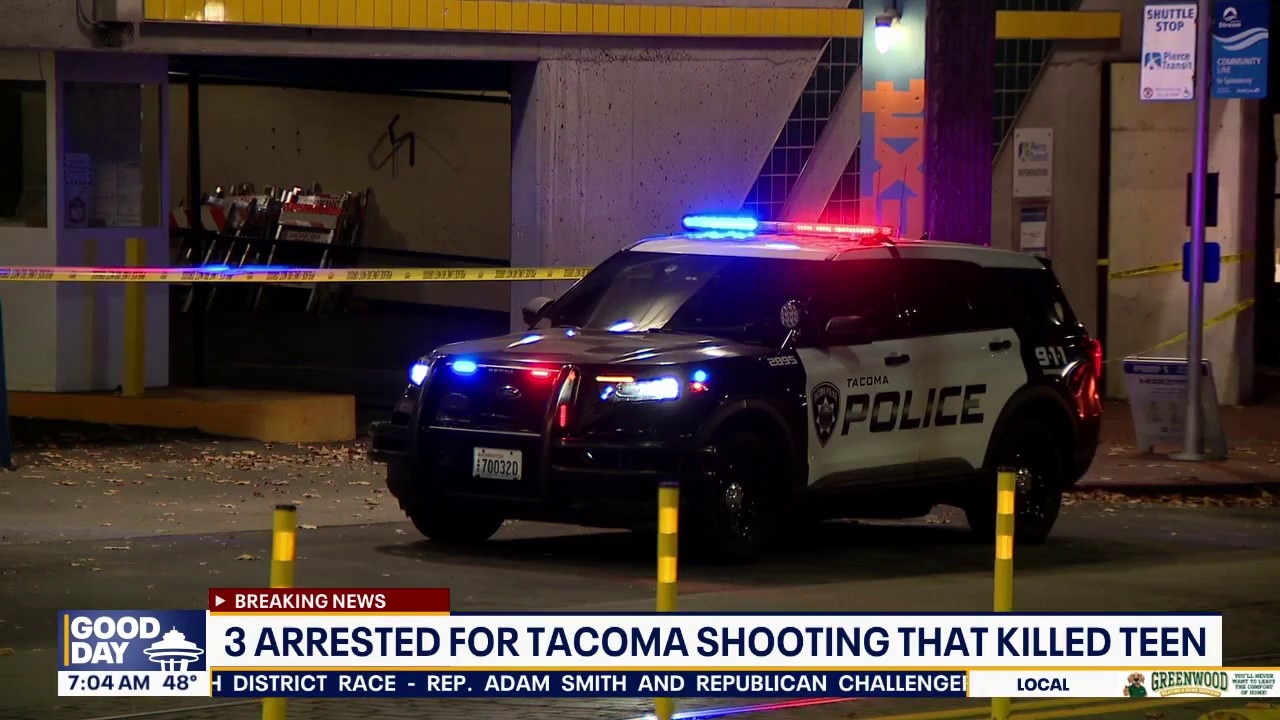 3 arrested for Tacoma, WA shooting that killed boy