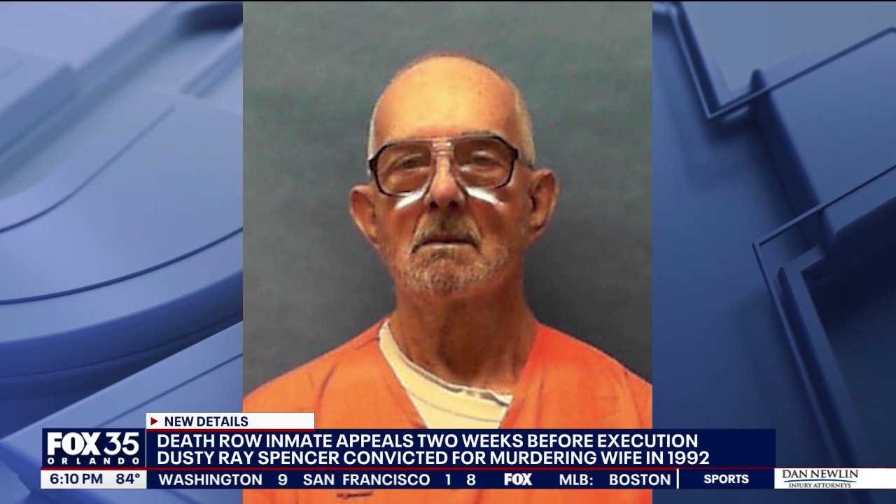 Dusty Ray Spencer appeals execution in 1992 murder