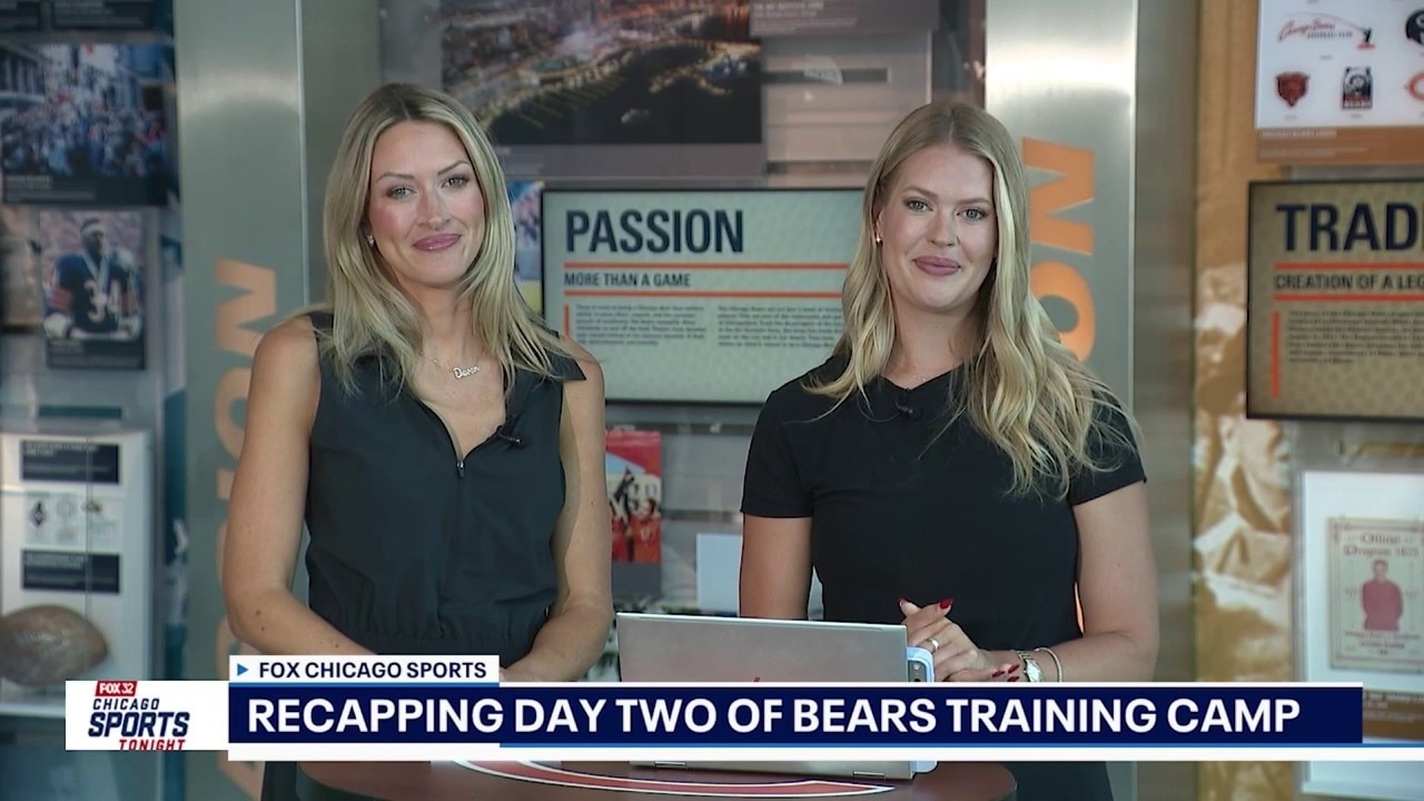 Bears Day 2 Camp Report: Offense Shines + Rome Odunze clears the air | Chicago Sports Tonight