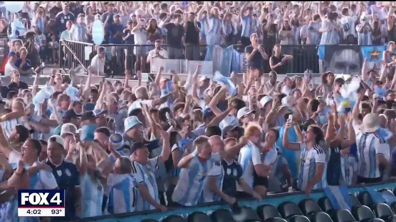 Fans across North Texas go crazy for Messi's World Cup record