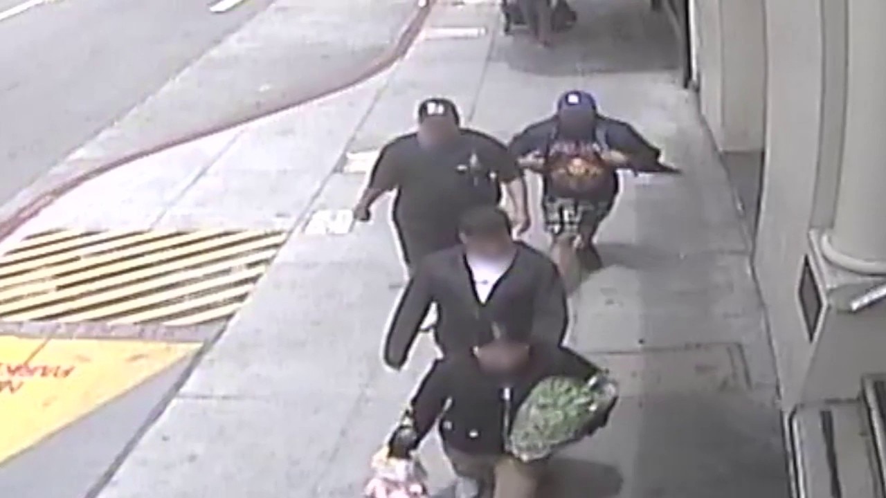 Video; Three suspects arrested in Chinatown theft